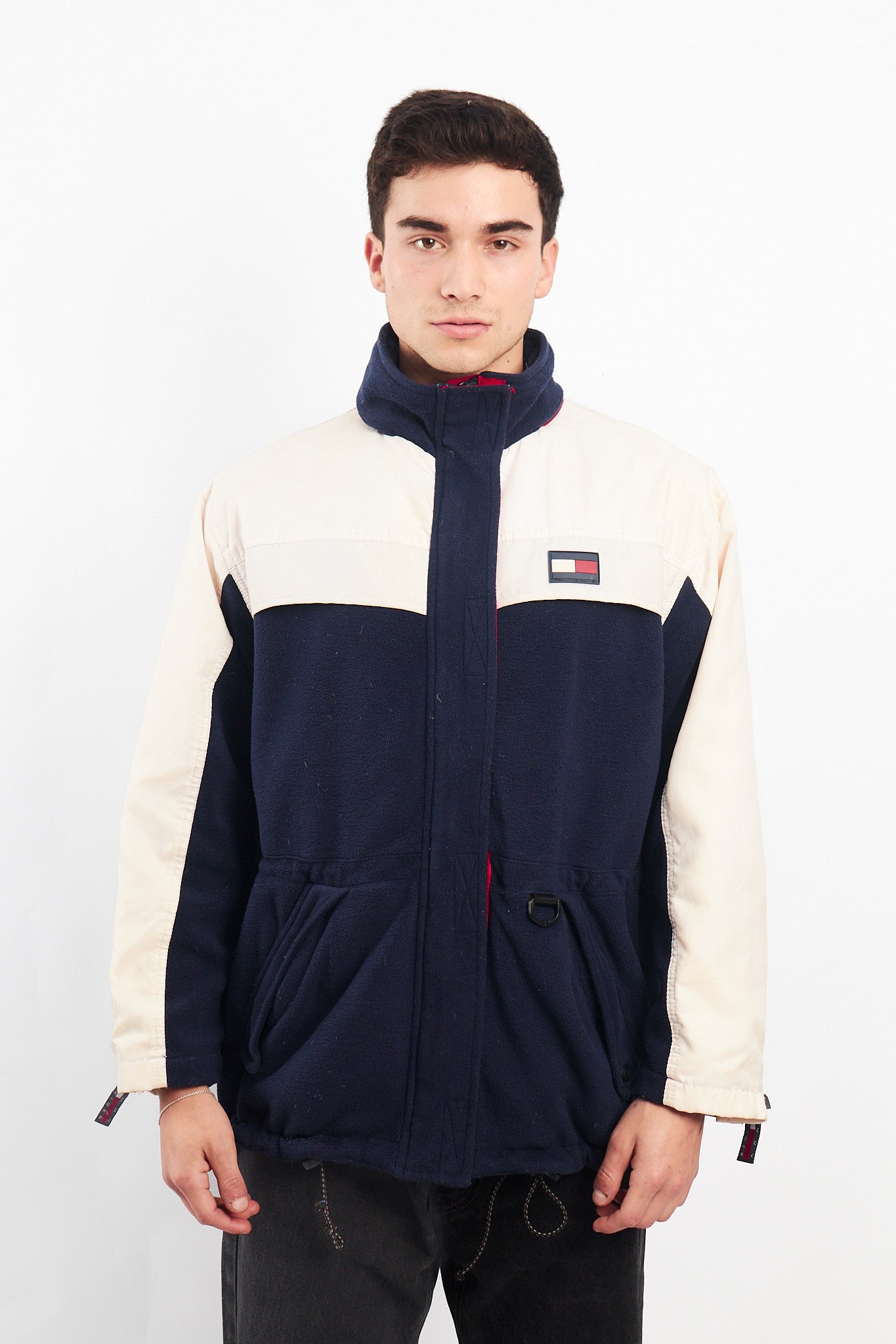 1990 Vintage Tommy Hilfiger Fleece Shell Parka Jacket (M/L)