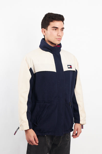 1990 Vintage Tommy Hilfiger Fleece Shell Parka Jacket (M/L)