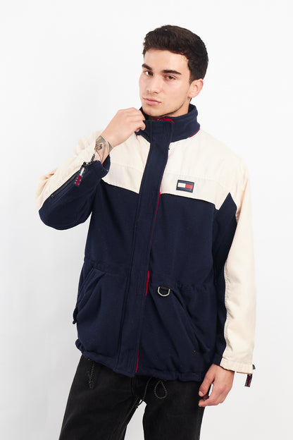 1990 Vintage Tommy Hilfiger Fleece Shell Parka Jacket (M/L)