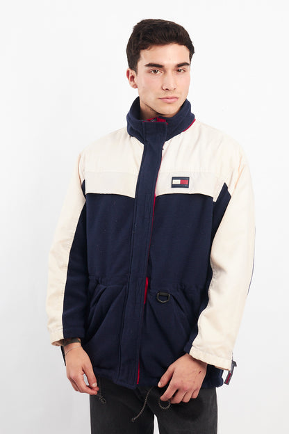 1990 Vintage Tommy Hilfiger Fleece Shell Parka Jacket (M/L)