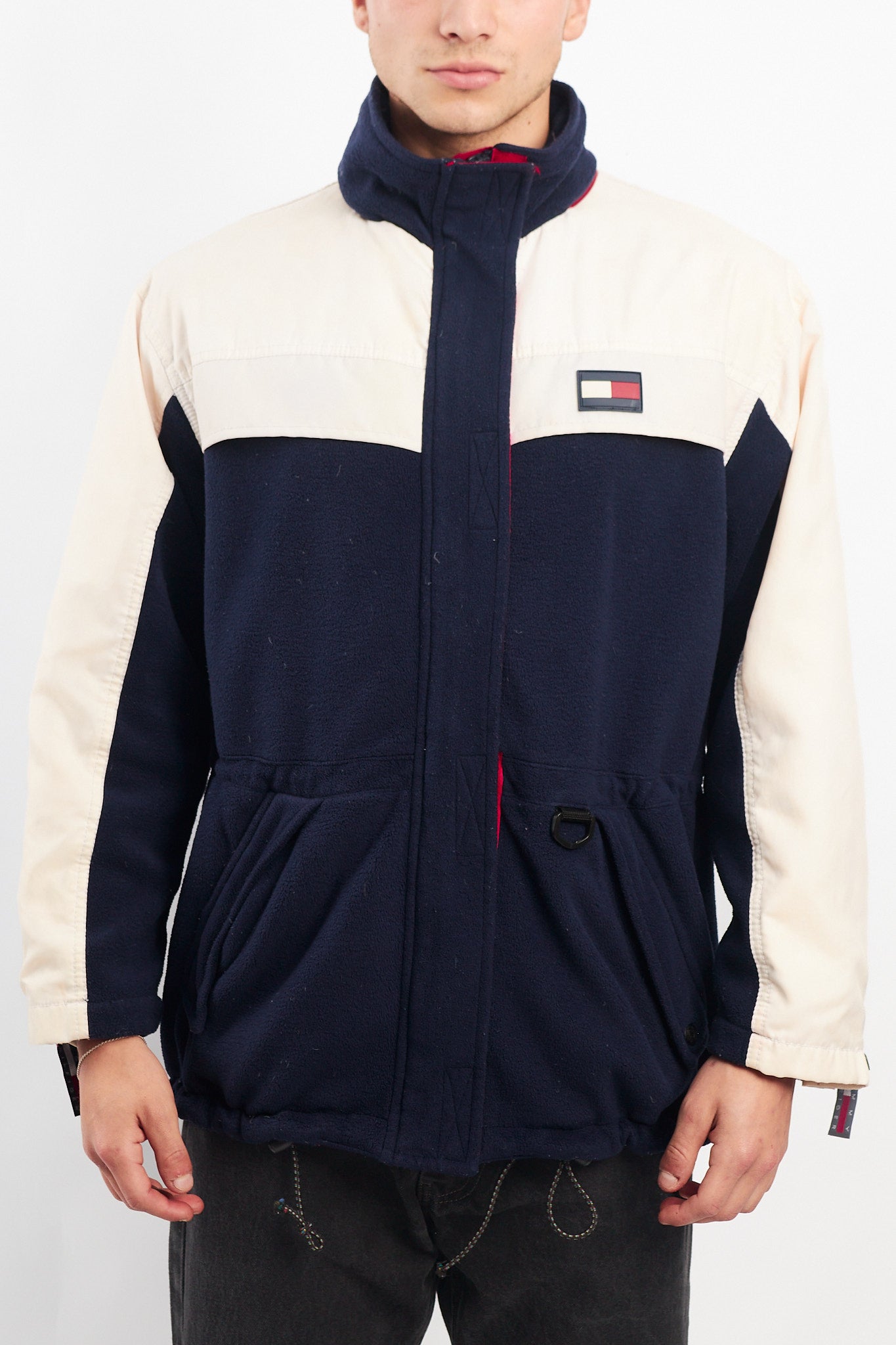 1990 Vintage Tommy Hilfiger Fleece Shell Parka Jacket (M/L)