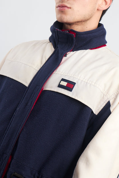 1990 Vintage Tommy Hilfiger Fleece Shell Parka Jacket (M/L)