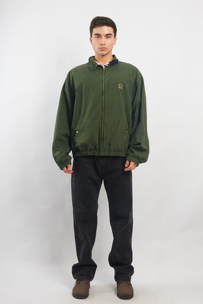 1990 Tommy Hilfiger Lion Vintage Harrington Jacket (L/XL)