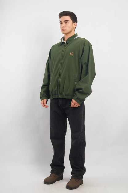 1990 Tommy Hilfiger Lion Vintage Harrington Jacket (L/XL)