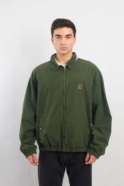 1990 Tommy Hilfiger Lion Vintage Harrington Jacket (L/XL)