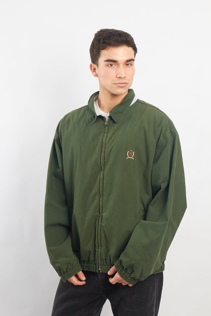 1990 Tommy Hilfiger Lion Vintage Harrington Jacket (L/XL)