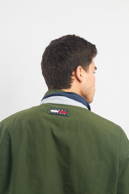 1990 Tommy Hilfiger Lion Vintage Harrington Jacket (L/XL)