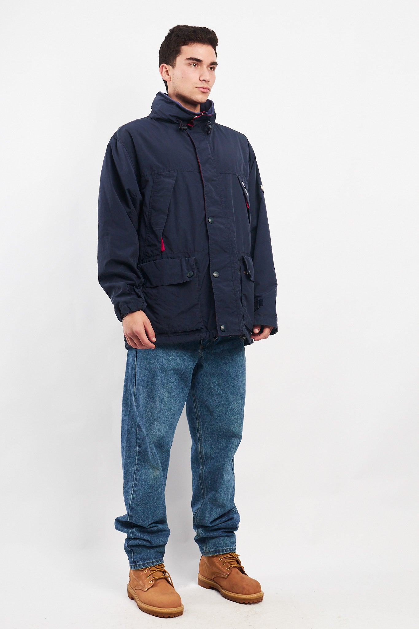 1990 Vintage Tommy Hilfiger Padded Parka Jacket (L/XL)