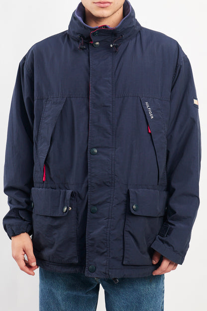 1990 Vintage Tommy Hilfiger Padded Parka Jacket (L/XL)