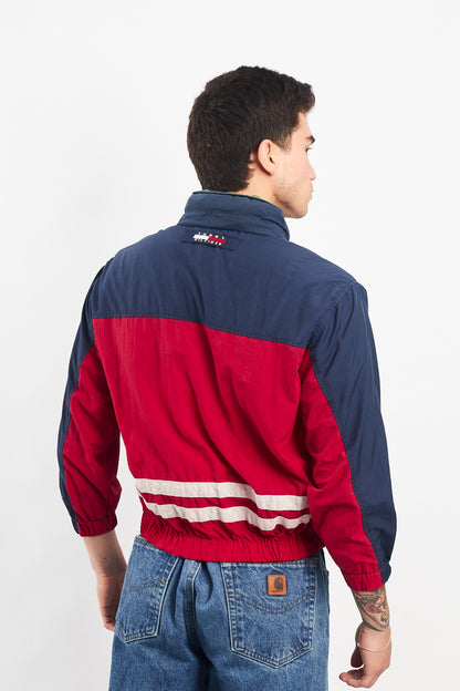 1990 Vintage Tommy Colorblock Bomber Jacket (XS/S)
