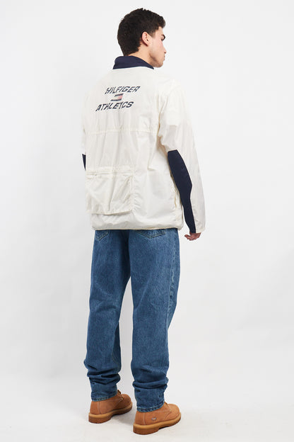 2000 Y2K Hilfiger Athletics Track Jacket (L/XL)