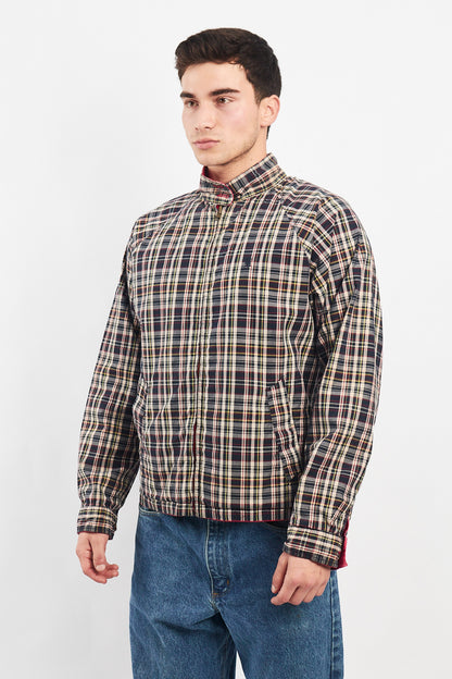 2009 Tommy Hilfiger Reversible Tartan/Salmon Harrington Jacket (M)