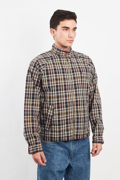 2009 Tommy Hilfiger Reversible Tartan/Salmon Harrington Jacket (M)