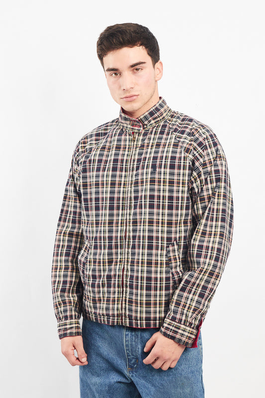 2009 Tommy Hilfiger Reversible Tartan/Salmon Harrington Jacket (M)