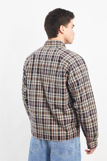 2009 Tommy Hilfiger Reversible Tartan/Salmon Harrington Jacket (M)