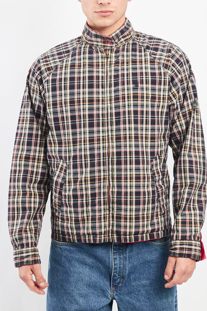 2009 Tommy Hilfiger Reversible Tartan/Salmon Harrington Jacket (M)