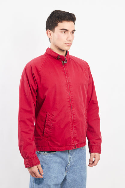 2009 Tommy Hilfiger Reversible Tartan/Salmon Harrington Jacket (M)