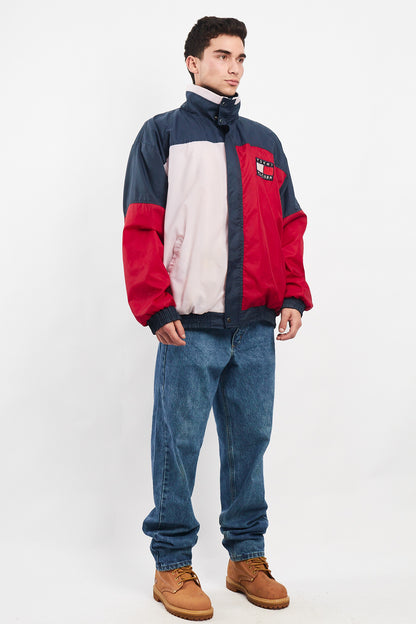 1990 Tommy Hilfiger Sailing Gear Big Flag Jacket (L/XL)