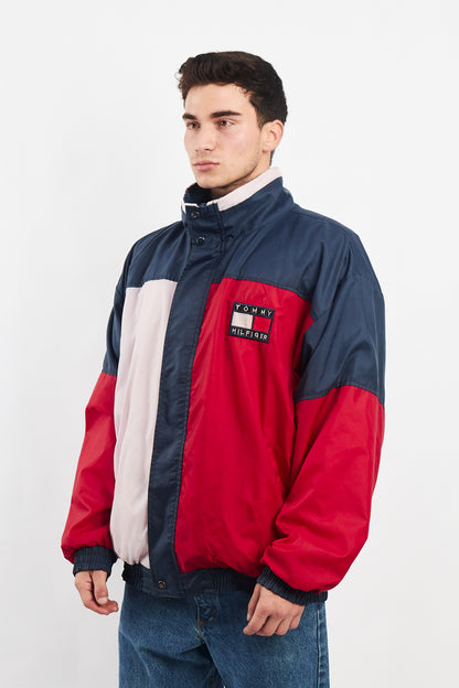 1990 Tommy Hilfiger Sailing Gear Big Flag Jacket (L/XL)