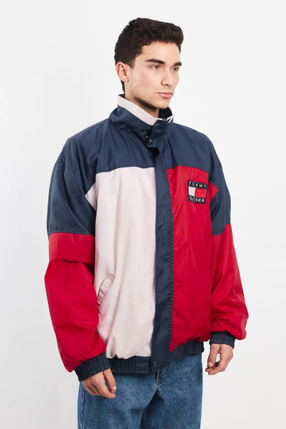 1990 Tommy Hilfiger Sailing Gear Big Flag Jacket (L/XL)