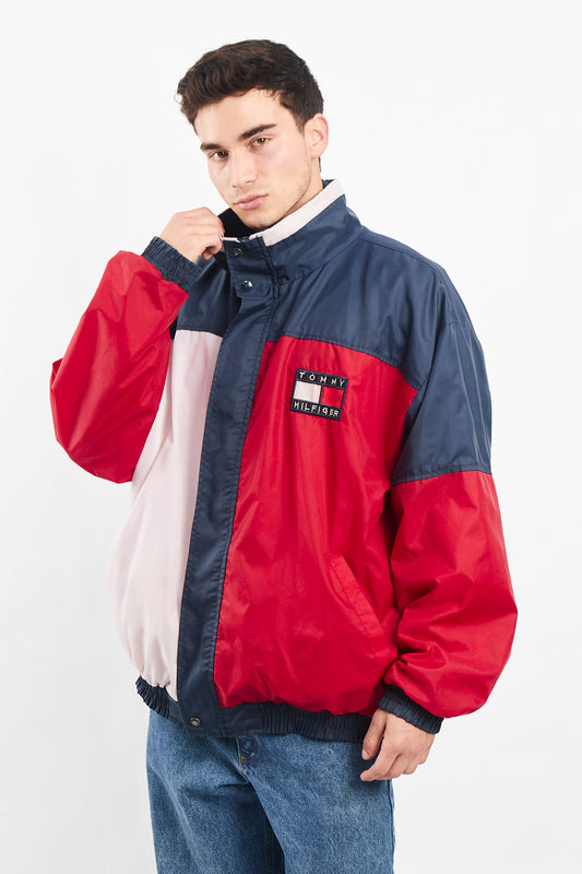 1990 Tommy Hilfiger Sailing Gear Big Flag Jacket (L/XL)