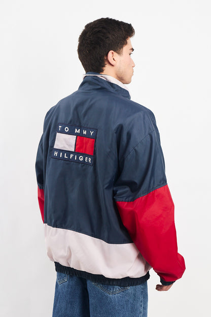 1990 Tommy Hilfiger Sailing Gear Big Flag Jacket (L/XL)