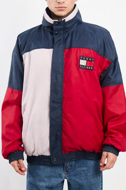 1990 Tommy Hilfiger Sailing Gear Big Flag Jacket (L/XL)