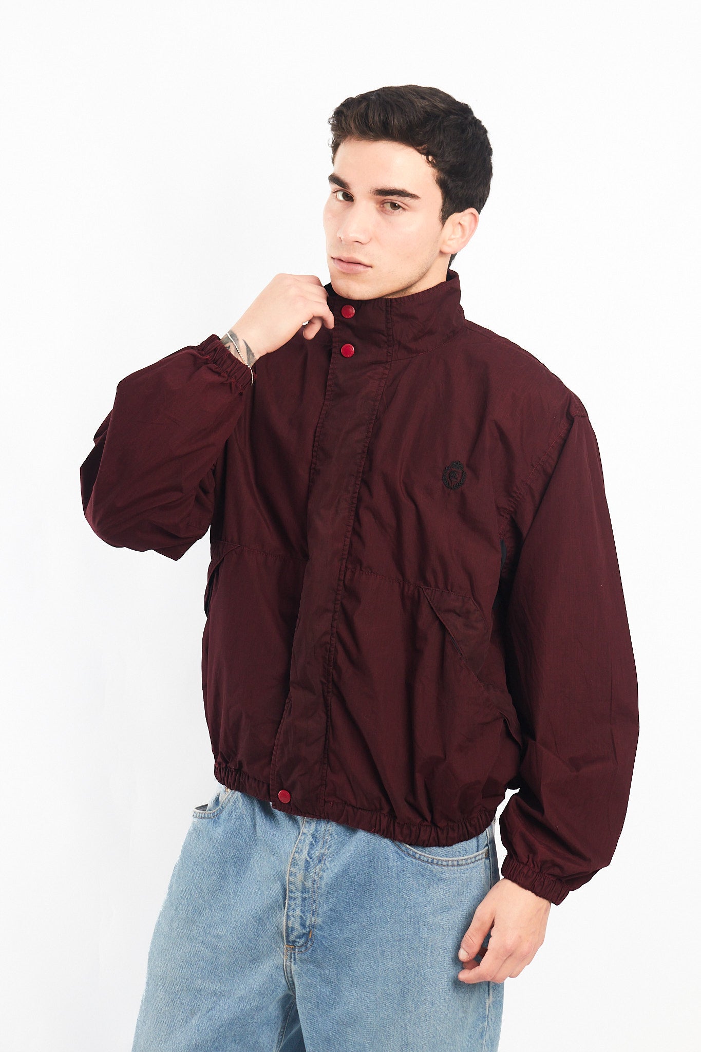 1990 Chaps Ralph Lauren Wine Windbreaker (M/L)