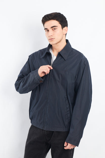 2000 Nautica Navy Harrington Jacket (M/L)