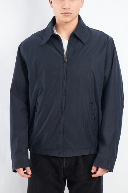 2000 Nautica Navy Harrington Jacket (M/L)