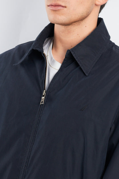 2000 Nautica Navy Harrington Jacket (M/L)