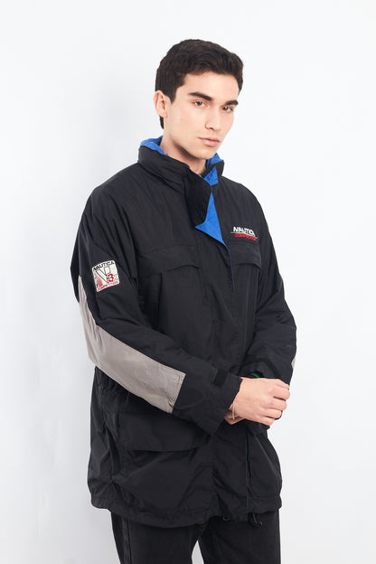1990 Nautica Competition Impermeable Cargo Parka (L/XL)
