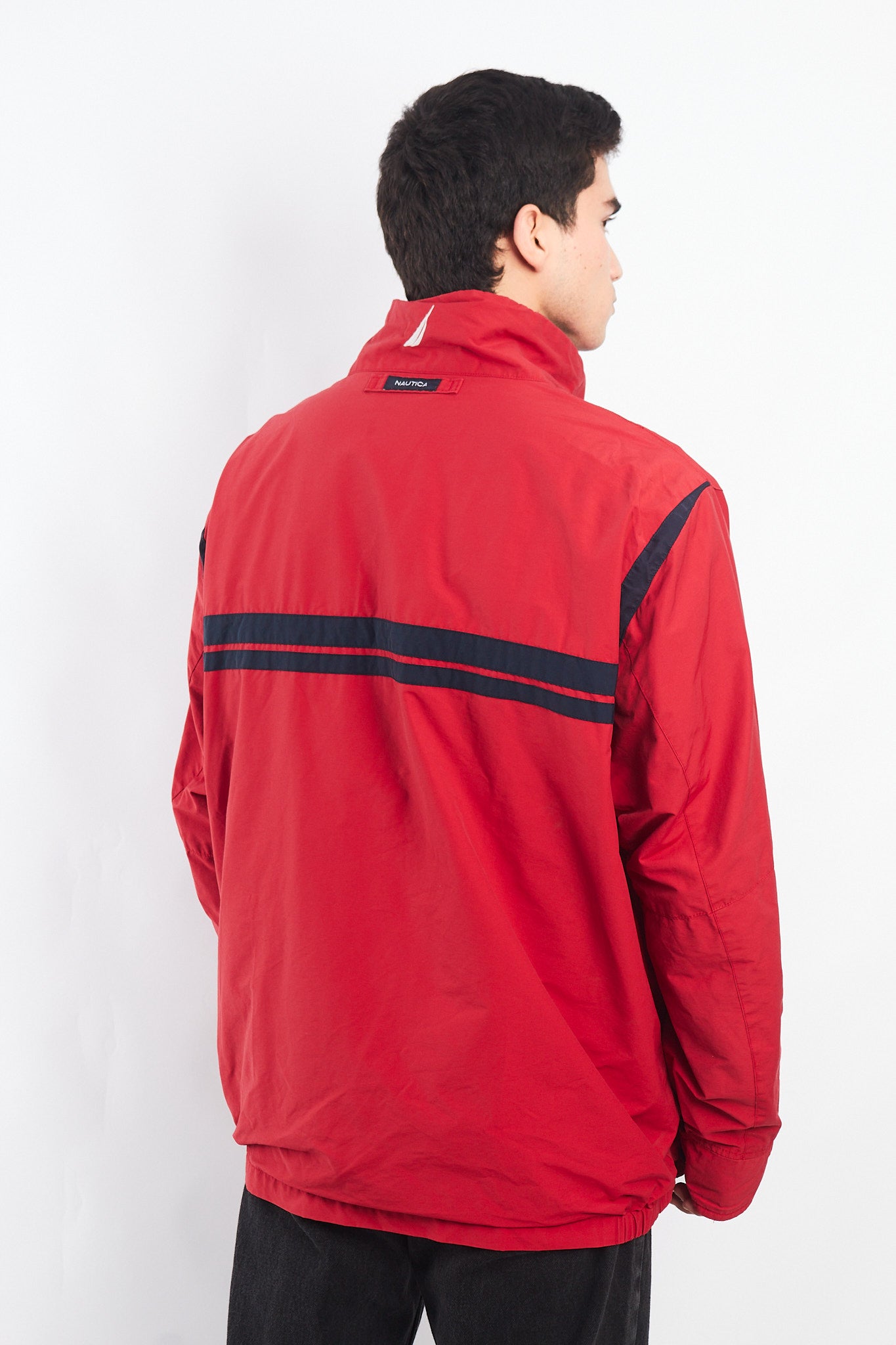 2000 Nautica Sailing J-Class Striped Jacket (XL/XXL)