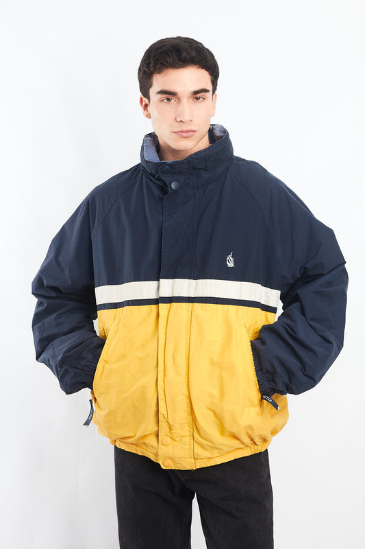 1990 Nautica Reversible Colorblock Jacket (XL)