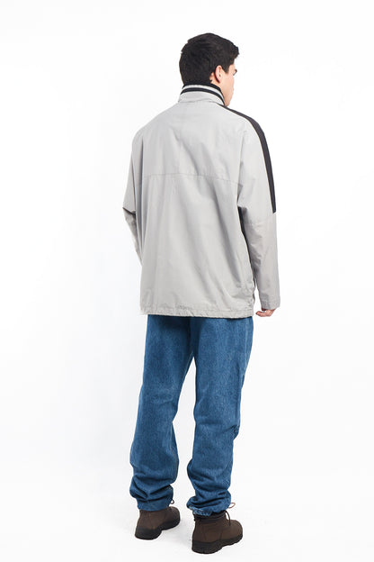 2000 Nautica Competition Gray Impermeable Windbreaker (L/XL)