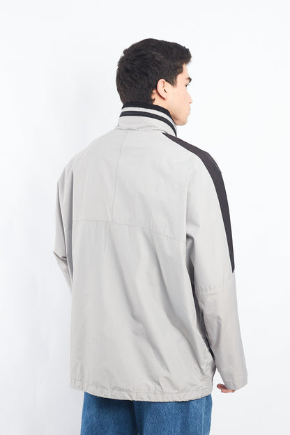 2000 Nautica Competition Gray Impermeable Windbreaker (L/XL)