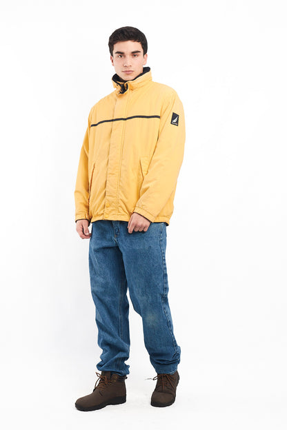 2000 Nautica Reversible Color block/ Polar Jacket (M/L)