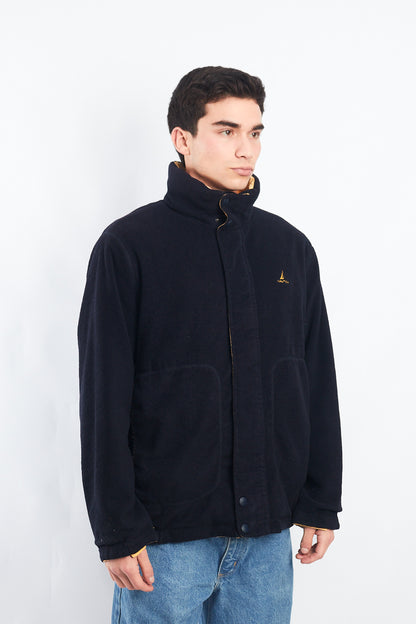 2000 Nautica Reversible Color block/ Polar Jacket (M/L)