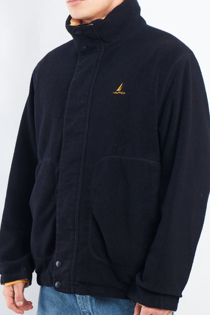 2000 Nautica Reversible Color block/ Polar Jacket (M/L)