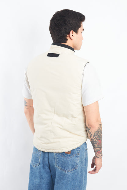 2000 Nautica Jeans Company Puffer Cargo Vest (S/M)
