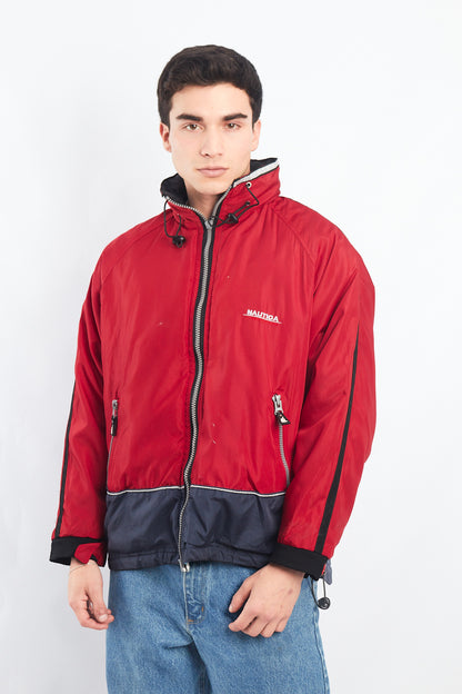 1990 Vintage Reversible Nautica Competition Big Logo Jacket (M)