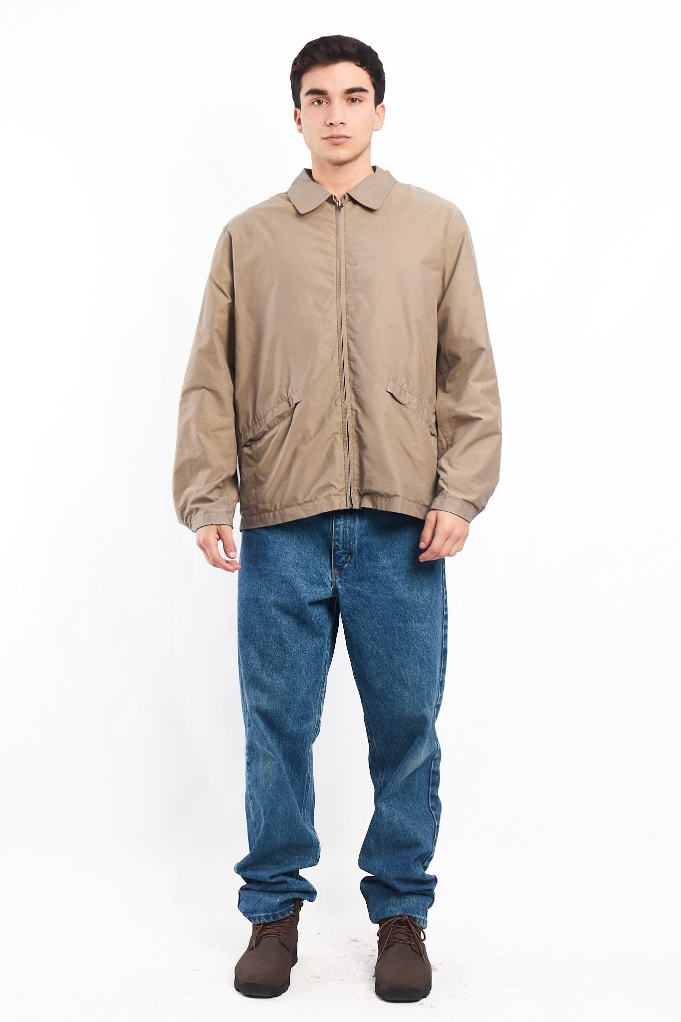 2000 Nautica Khaki Harrington Jacket (M/L)