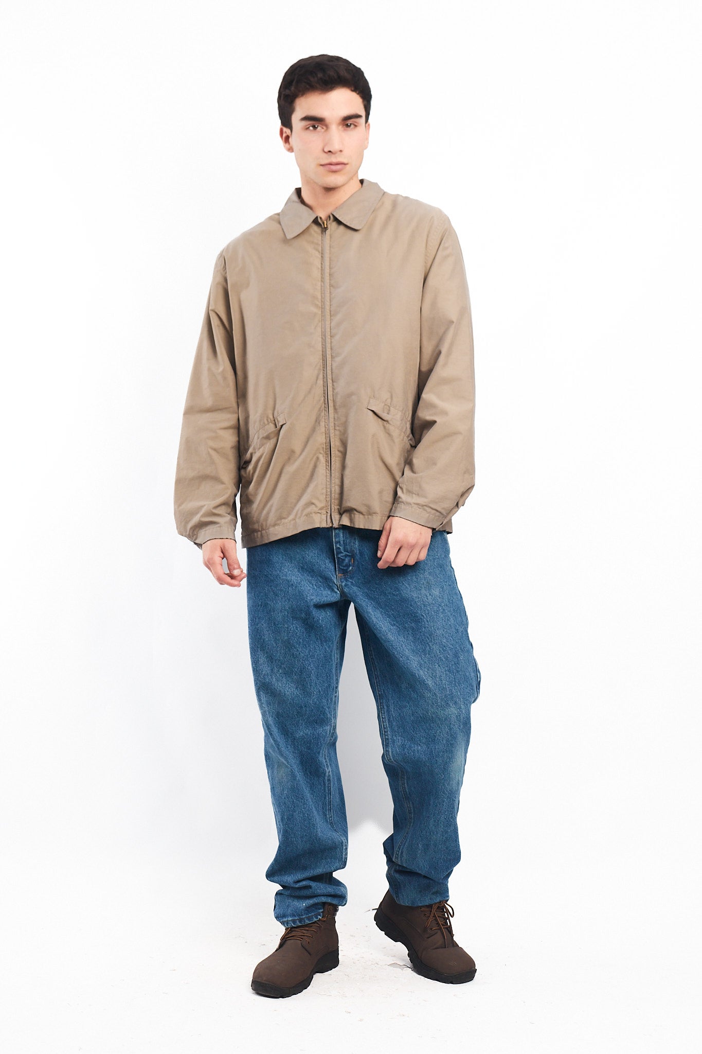 2000 Nautica Khaki Harrington Jacket (M/L)