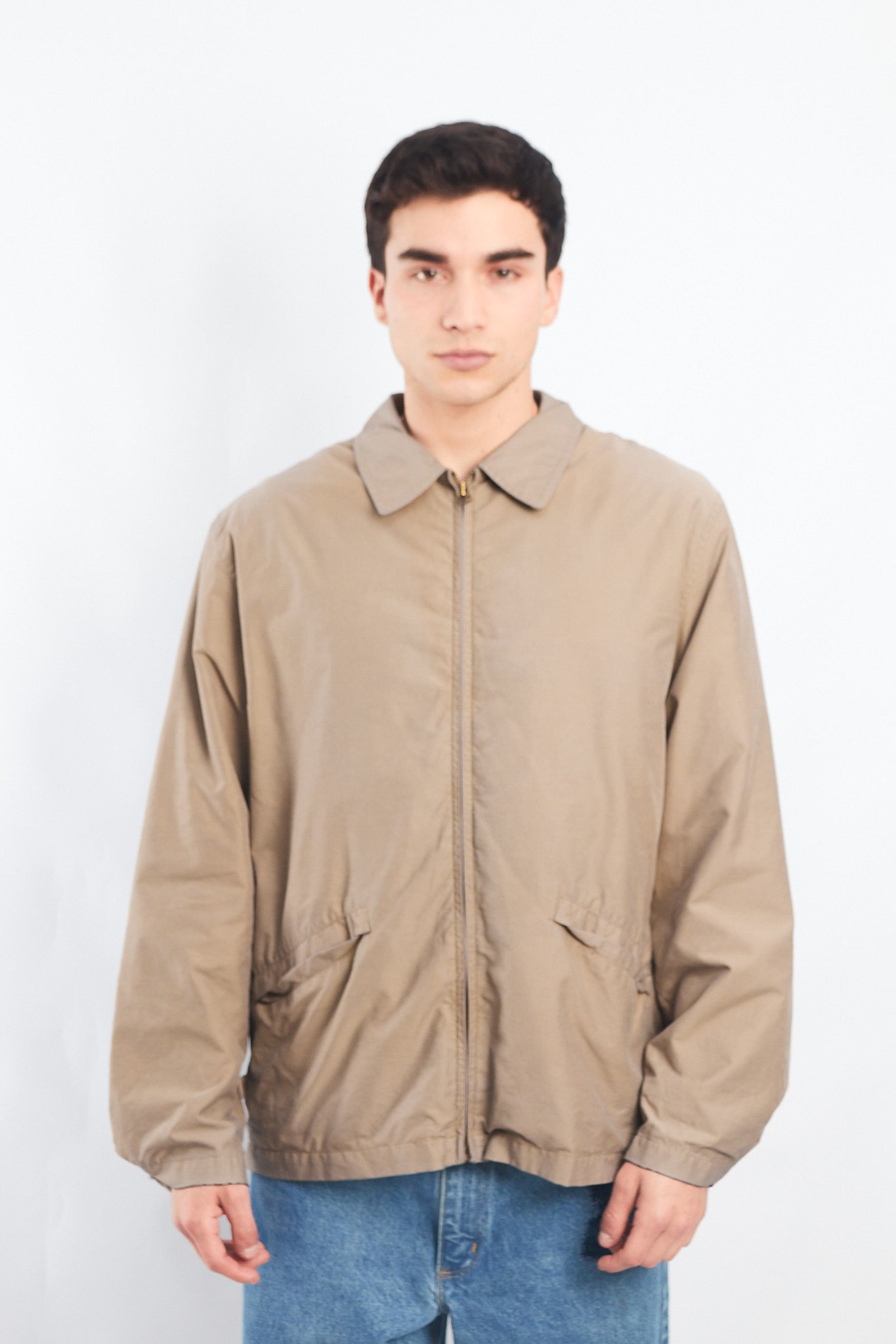 2000 Nautica Khaki Harrington Jacket (M/L)