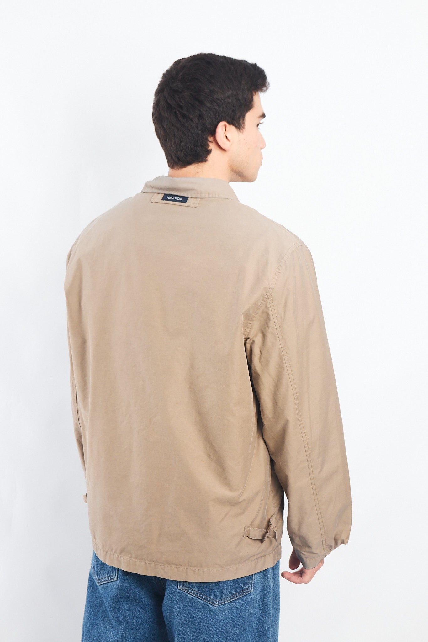 2000 Nautica Khaki Harrington Jacket (M/L)