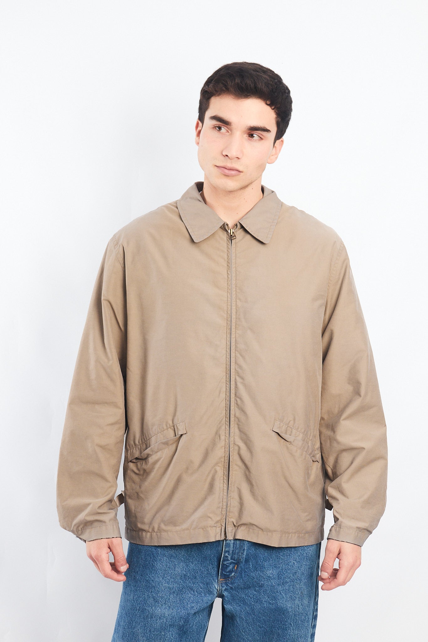 2000 Nautica Khaki Harrington Jacket (M/L)