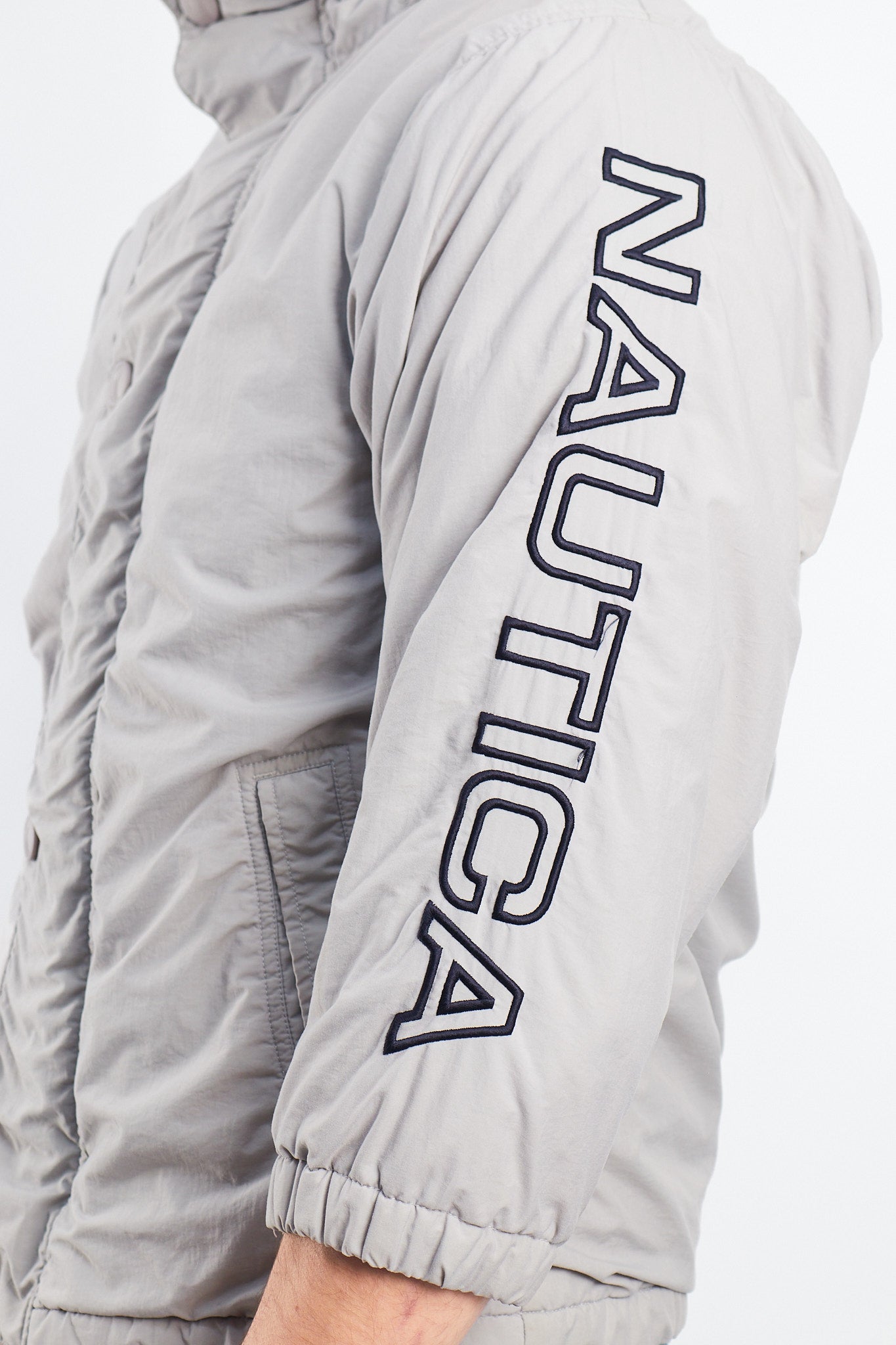 2000 Nautica Sailing Spell Out Jacket (XS/S)