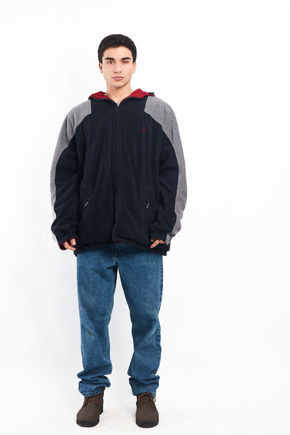 2000 Nautica Reversible Windbreaker / Polar Jacket( XL/XXL)
