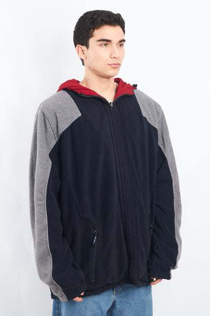 2000 Nautica Reversible Windbreaker / Polar Jacket( XL/XXL)