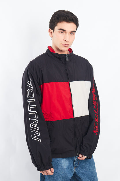 2000 Nautica Competition Big Logo Spell Out Impermeable Jacket (M/L)